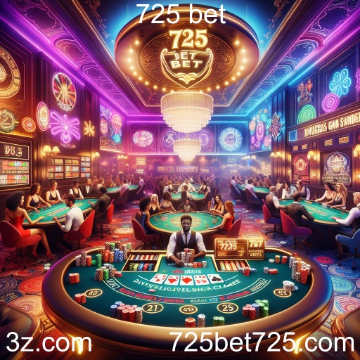 Explore a Diversidade de Jogos na 725 bet